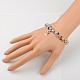 Glass Seed Beads Charm Bracelets BJEW-JB01171-3