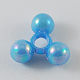 Opaque Plastic Tri Beads for Christmas Ornaments Making SACR-R609-M-2