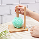 Вращающийся прядильщик деревянной пряжи DIY-WH0319-19-4