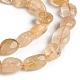 Chapelets de perles de citrine naturelle G-D0002-D59-3