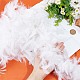 GORGECRAFT 82.6 Inch Long Feather Boas Chandelle Turkey Feathers Mardi Gras Fluffy Boa for Preppy Party Ideas Wedding DIY Crafts Dancing Dress Accessory Halloween Costume Holiday Decors FIND-WH0126-125B-3
