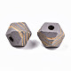 Painted Natural Wood Beads WOOD-T021-52A-05-2