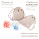 Drawstring мешки хлопка упаковка мешочки ABAG-PH0002-18-3