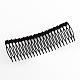 Trendy Women's Iron Hair Combs with Flower Rhinestones OHAR-R175-01-2