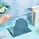 Rectangle Transparent Acrylic Collections Display Case ODIS-WH0099-16-3