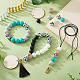 Pandahall DIY Bracelet Pendant Decoration Making Kit DIY-TA0004-26-8