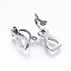 Accessoires de boucles d'oreilles clips à vis en 304 acier inoxydable STAS-E437-36P-2