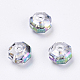 Abalorios de cristal austriaco de imitación SWAR-F083-6x8mm-31-2