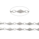 304 cadena de eslabones romboidales de acero inoxidable CHS-E012-01P-3