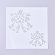 Christmas Theme Plastic Reusable Drawing Painting Stencils Templates DIY-G027-A01-2