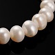 Natural Cultured Freshwater Pearl Beads Strands PEAR-E002-22-1