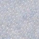 Perline rotonde di semi di vetro trasparente luminoso GLAA-F124-D08-B-3