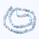 Fili di perline di gemstone naturale G-F568-285-2