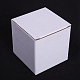 Boîte cadeau en papier CON-WH0072-66-2