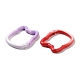 Spray Painted Alloy Spring Gate Rings FIND-M008-02-2