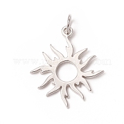 Подвески из латуни солнечное затмение KK-I668-08P