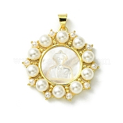 Кулоны из экологически чистой латуни KK-A204-02B-04G