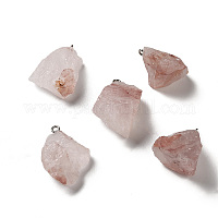 Ciondoli di quarzo ferruginoso naturale grezzo grezzo&nbsp;G-A028-01F