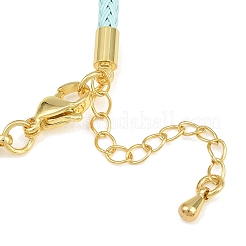 Fabrication de bracelet en fil d'acier tressé&nbsp;KK-CBA6056-03F-G