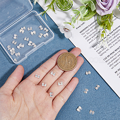 30 Stück 925 Perlenspitzen aus Sterlingsilber&nbsp;STER-DC0001-19