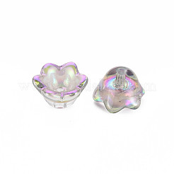 Capsules de billes de verre transparentes électrolytiques&nbsp;X-GLAA-T022-05-B01