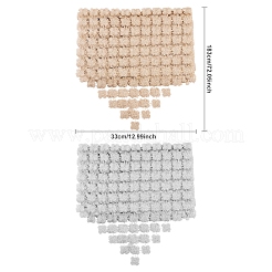 Polyester Tischläufer für Esstisch&nbsp;DJEW-FG0001-04