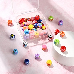 50pcs Harzperlen&nbsp;RESI-YW0001-16