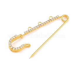 Spille di sicurezza in ferro con strass&nbsp;IFIN-A021-01C-G
