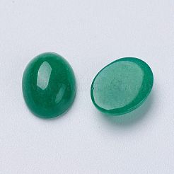 Cabuchones de jade blanco natural&nbsp;G-F400-02-6x8mm