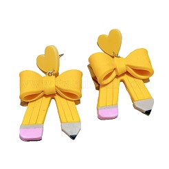 Handgefertigte Ohrhänger aus Polymerclay und Edelstahl 304&nbsp;WG2B9E4-01