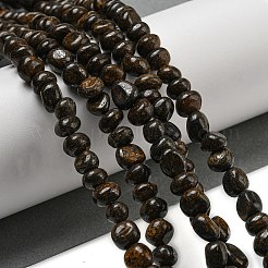 Chapelets de perles en bronzite naturel&nbsp;G-D081-A11-02