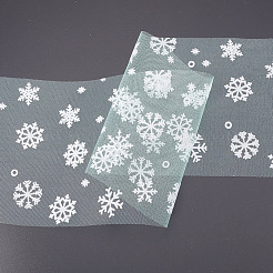 Rubans de maille déco flocon de neige&nbsp;OCOR-P010-G11
