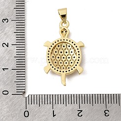 Ottone micro spianare pendenti zirconi&nbsp;KK-H267-080G-01