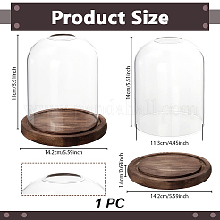 Couvercle de dôme en verre&nbsp;AJEW-WH0817-019A