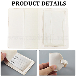 2 etichetta per bagaglio in pelle PU e 2 set di custodie per passaporto&nbsp;FIND-CL0001-14B