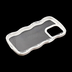 Wellenrahmen transparente Hülle TPU-Kunststoff Handyhülle&nbsp;PW-WGC40AC-22