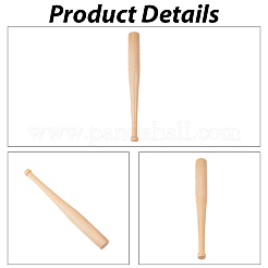 6 mini bâton en bois&nbsp;AJEW-GF0013-92B