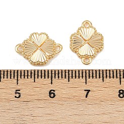 Breloques connecteurs texturées en laiton&nbsp;KK-F906-14G