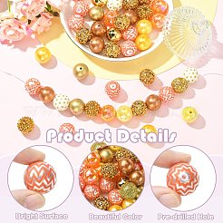 50 kit de accesorios de cuentas acrílicas y rhinestone de resina de 12 estilos&nbsp;DIY-CJ0003-31