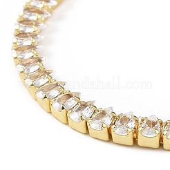 Tennisarmband aus Zirkonia&nbsp;BJEW-L652-24G-02