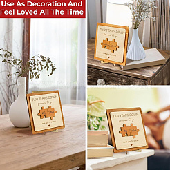 1 Set Geschenk zum 2. Jahrestag für Freund und Freundin&nbsp;DJEW-SP0001-07C