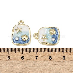 Pendentifs en alliage avec strass&nbsp;X-PALLOY-P311-02G