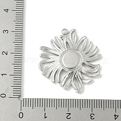 Cabochon pendenti in acciaio inossidabile 304&nbsp;STAS-L293-06P