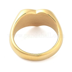 304 Edelstahlringe für Damen&nbsp;RJEW-M017-01G