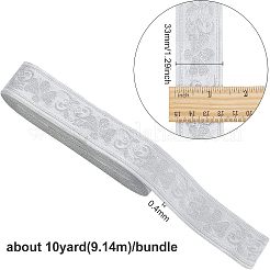 Polycotton-Bänder mit Stickerei im ethnischen Stil&nbsp;OCOR-WH0066-21A