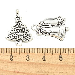 20 pendentif en alliage de style tibétain sur le thème de Noël&nbsp;FIND-U010-14