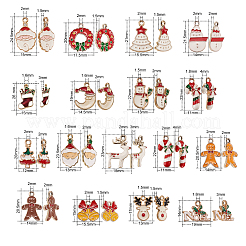 Pendentifs en alliage&nbsp;ENAM-CJ0001-12