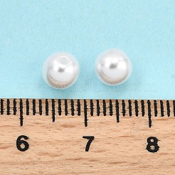Perle di plastica imitazione perla&nbsp;PEAR-H020-01E
