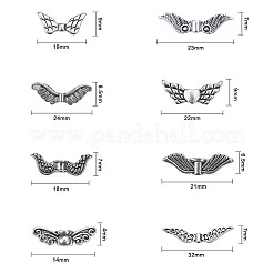 Tibetischer stil legierung perlen&nbsp;TIBEB-YW0001-01