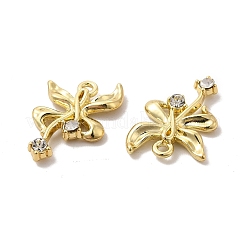 Klarglas-Bowknot-Anhänger&nbsp;PALLOY-E024-22LG